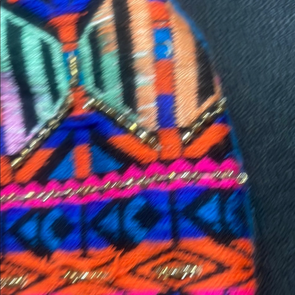 Colorful Patterned Clutch Bag - Picture 12 of 17